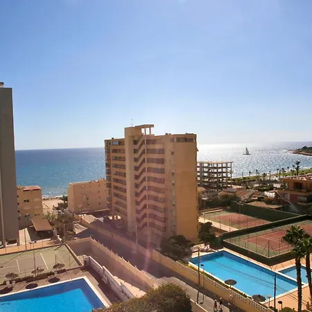 Apartment In Front Of The Sea With Ac And Pool Alicante